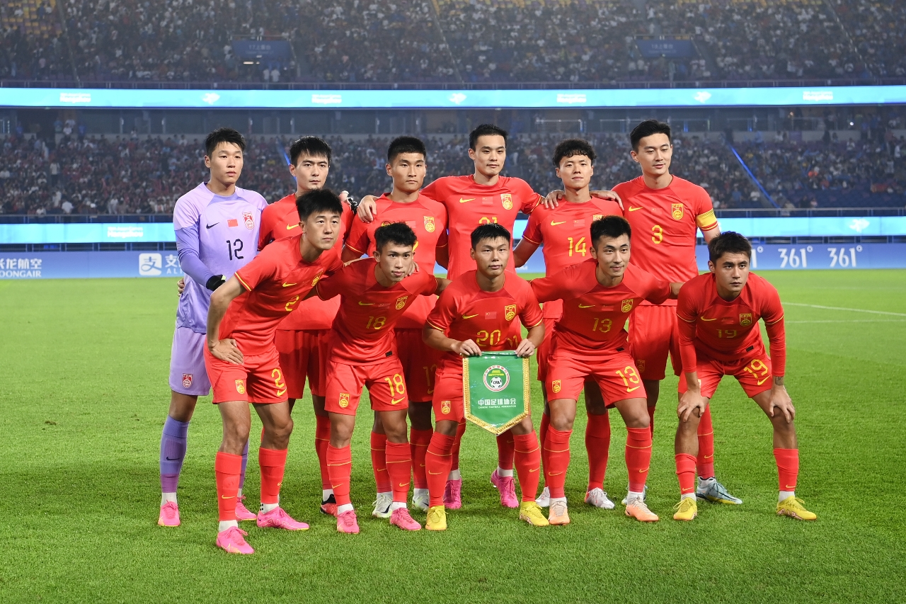 中国国足队员照片图片