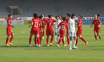  女足亚洲杯中国4:0中国台北