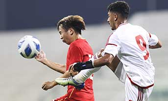  2022迪拜杯：阿联酋U-23 1:0 中国U-23