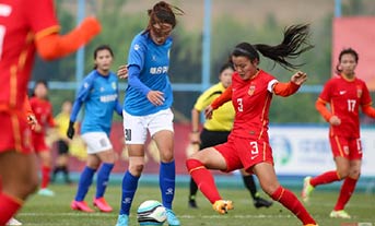  2022女甲联赛U-17女足国家队3-0海南琼中女足