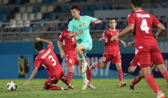  U-17亚洲杯：中国队1:1塔吉克斯坦队