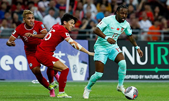 2026世预赛：中国队2:2新加坡队